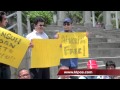 video !! pendemo #occupy dataran shah alam d kasari polis ?!!