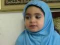 فتاة في سن الثانية شاهد وقل ماشاء الله Mashalah 2yo girl
