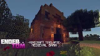 Minecraft Timelapse - Medieval Barn (Download)