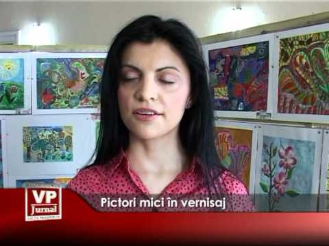 Pictori mici în vernisaj