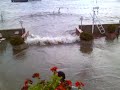 2007 Sturmflut Elbe - flood water on river elbe germany 2 2007 Sturmflut Elbe - flood water on river elbe germany 2