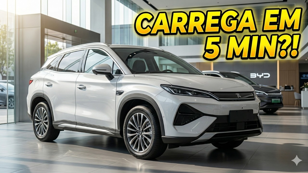 BYD Song Ultra é SUV que CARREGA em 9 minutos e Custa Menos que um Tera TSI!