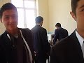 Kusca.com'um katkilariyla Kusca İlkogretim Okuluna alınan Projektör Aletinin teslim edilisi...