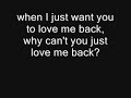 All Over You- Spill Canvas (lyrics)