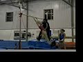 gymnastics - backward giant on bars gymnastics - backward giant on bars