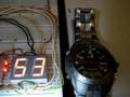 Relogio digital com cronometro utilizando PIC16F877 - Digital Clock with chronometer using PIC