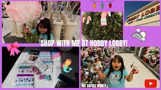 Shop with me at Hobby Lobby 