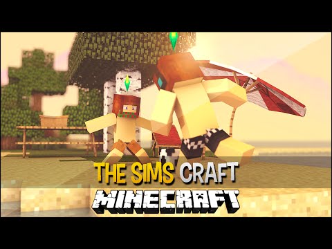 Minecraft: The Sims Craft Ep.88 - Futebol na Praia Entre Familia !!