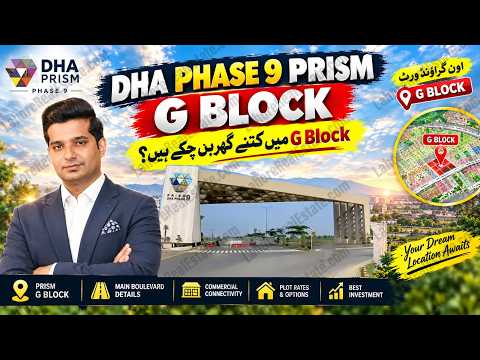 Dha Phase 9 Prism G Block Superb Location With Construction Activity In Full Swing