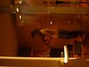 livia sohn in studio with garrett wall during recording of 