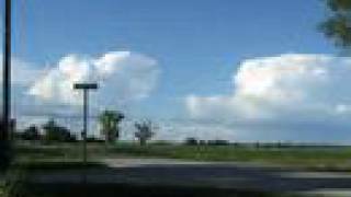 Time lapse movie of thunderstorm