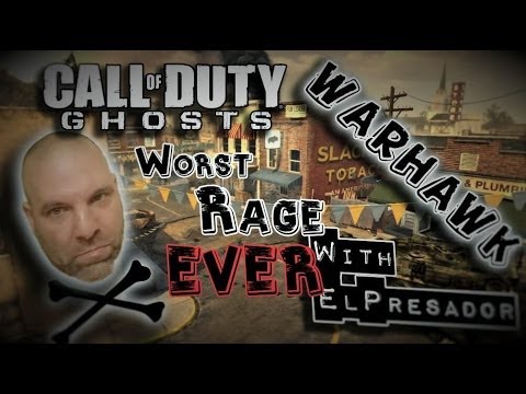 WORST COD GHOST RAGE EVER ON WARHAWK