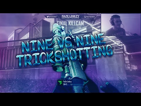 BO2 OPEN LOBBY HIGHLIGHTS - 9V9 TRICKSHOTTING! #2 | FaZe Linkzy