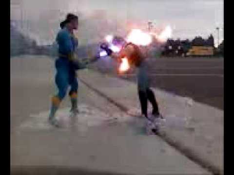 Fireworks accident