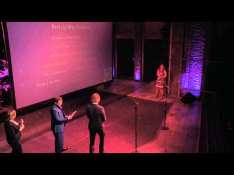 Mark Henderson wins Best Lighting Designer at the 2013 Whatsonstage.com Awards