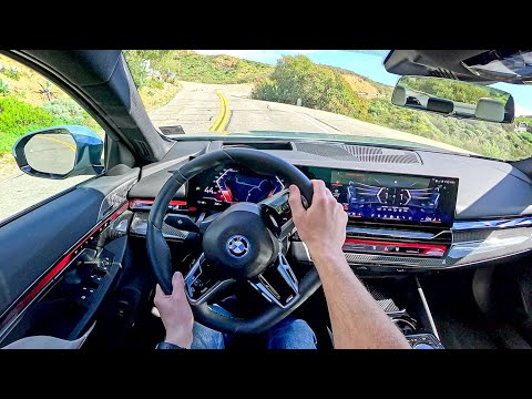 2024 BMW i5 eDrive40 - POV Test Drive (Binaural Audio)