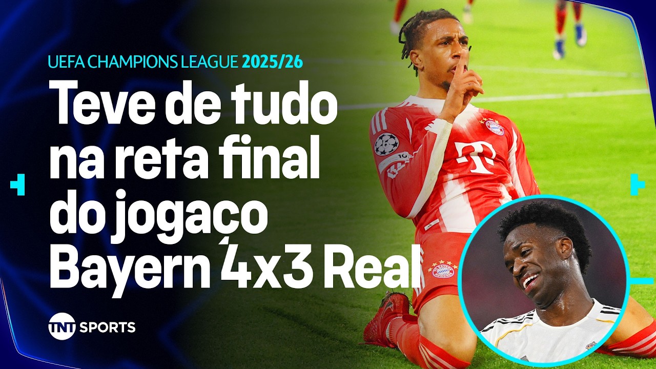 Expulsão, Golaço E Classificação! Veja Os Últimos Minutos De Bayern 4X3 Real Madrid