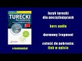 Język turecki dla początkujących - kurs audio