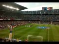 2009-06-23 | FC Barcelona - Osasuna. Players entering the pitch. ~> FC Barcelona Osasuna Liga (1:27)