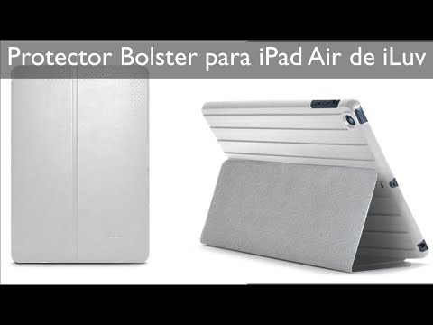 Estuche Bolster para el iPad Air de la empresa iLuv