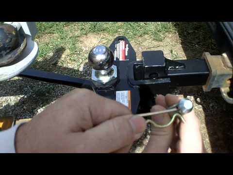 how to setup load leveling hitch