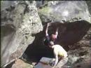 Fontainebleau bouldering - Little Cobra (7a+) Fontainebleau bouldering - Little Cobra (7a+)