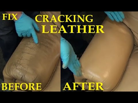 how to repair cracked leather