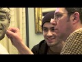 Sculpting Zayn Malik from One Direction at Madame ...