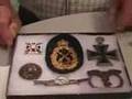 Phil and his medal collection