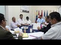 Video Reunión final con Delegación de OACI – OMS durante la visita al Estado de Nicaragua