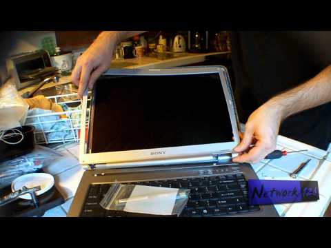 how to replace a laptop screen