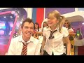 Holly Willoughby dressed as a schoolgirl
