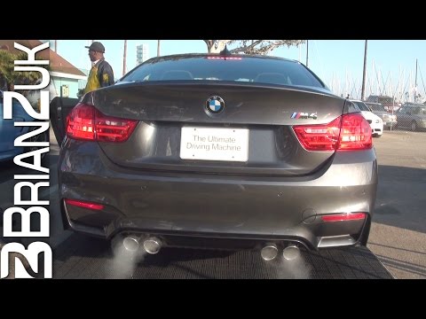 BMW F82 M4 Start and Rev