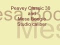 mesa boogie and peavey classic 30