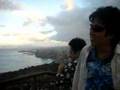 ダイヤモンドヘッド頂上　F班Hwaii旅行
