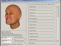 3D morphable model animation - facegenoverview