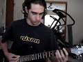 Me playing \"Sculpting the Throne ov Seth\" by Behemoth