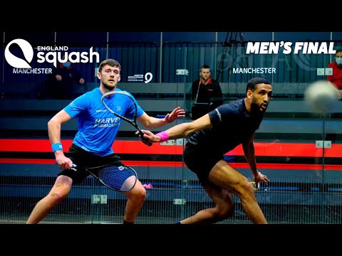Squash: AJ Bell England Squash Super 8 - James v Rooney- Men's Final RoundUp