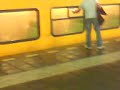 Brand in de trein