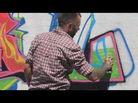 how to draw graffiti letters of the alphabet m