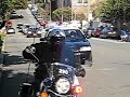 this is a video of barack obama's motorcade arrive at the ann and gordon getty mansion for a fundraiser held there on april 6, 2008. it is part of a larger report to be found at http://www.zombietime.com/obama_visits_billionaires_row

this fundraiser was held about an hour before and just a few blocks away from where obama gave his infamous 