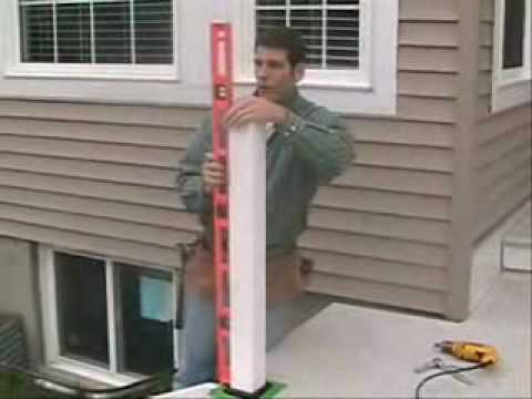 how to fasten post to concrete