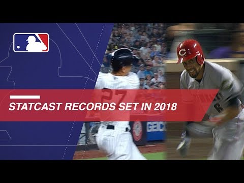 Video: Record-breaking Statcast moments from the 2018 season