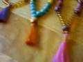 Kleem Mantra Scroll beads and malas