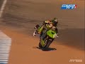 AMA Superbike at Laguna Seca Jamie Hacking Qualifying Crash