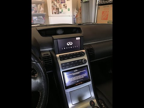 Infiniti G35 coupe JVC stereo