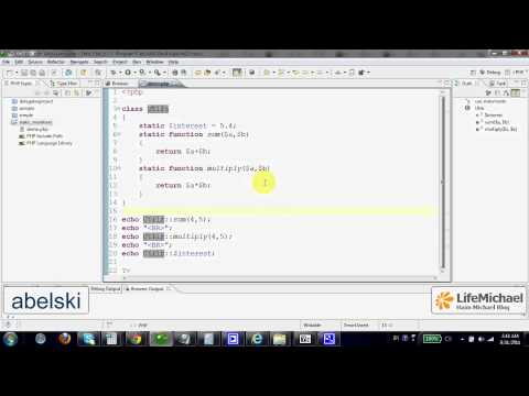 how to define php variable