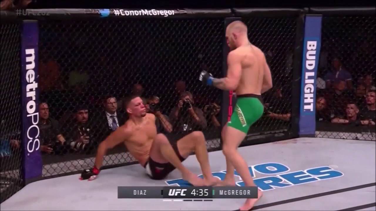 All Knockdowns Conor McGregor VS Nate Diaz [UFC 202]