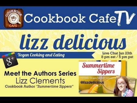 Self-Publish a Cookbook - Author Lizz Clements chats about CookbookCafe