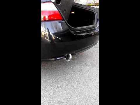 2007 Jaguar XK modified exhaust sound